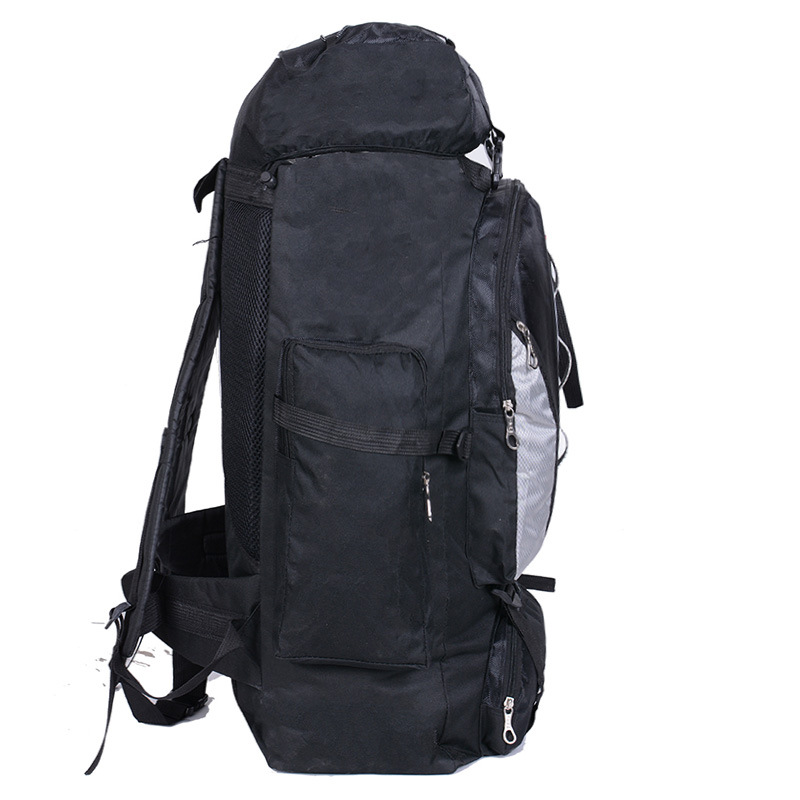 Toyella Waterproof Nylon Outdoor Hiking Bag Black 100L - image 3 of 6