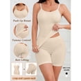 thumbnail image 4 of Women's Seamless Shapewear Set Camisole and Shaping Shorts 2 Piece Tummy Control Body Shaper for Everyday Wear S, 4 of 6