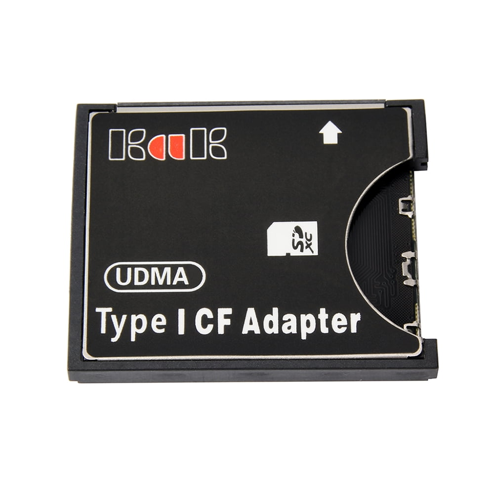 SDHC/ SDXC Memory Card Adaptor Convertor Flash Memory CF Card Type I to SD 