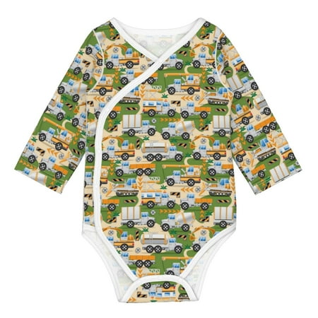 

Coaee Construction Machinery1 for Soft Cotton Baby Long-Sleeve Bodysuit Girls Boys Bodysuit Romper