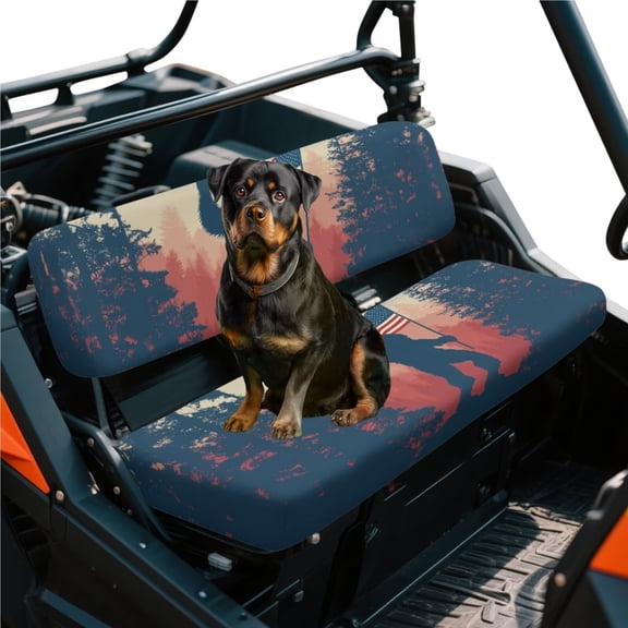 HUIACONG Gorilla UTV Seat Covers Waterproof Comfortable Universal UTV Seat Covers Non-Slip Soft for Kawasaki Mule 3010