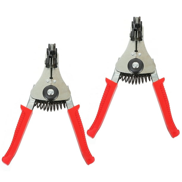 2 Pcs Manual Wire Stripper Cutter Hand Wire Stripping Plier Cable Repair Tool