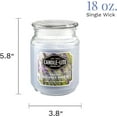 thumbnail image 5 of Candle-lite Scented Candles, Fresh Lavender Breeze Fragrance, One 18 oz. Single-Wick Aromatherapy Candle with 110 Hours of Burn Time, Light Purple Color, 5 of 9