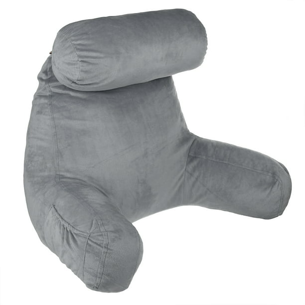 Reading And Bed Rest Pillow With Arms, Cushion With Arms