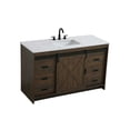 thumbnail image 6 of Elegant Kitchen and Bath Austin 54 inch Single Bathroom Vanity in Expresso, 6 of 10