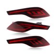 thumbnail image 5 of CSCSNL 2 piezas de lámpara reflectora de parachoques trasero LED con lente roja para Honda CRV CR-V 2017 2018 2019 luz de freno trasera lámpara antiniebla, 5 of 5