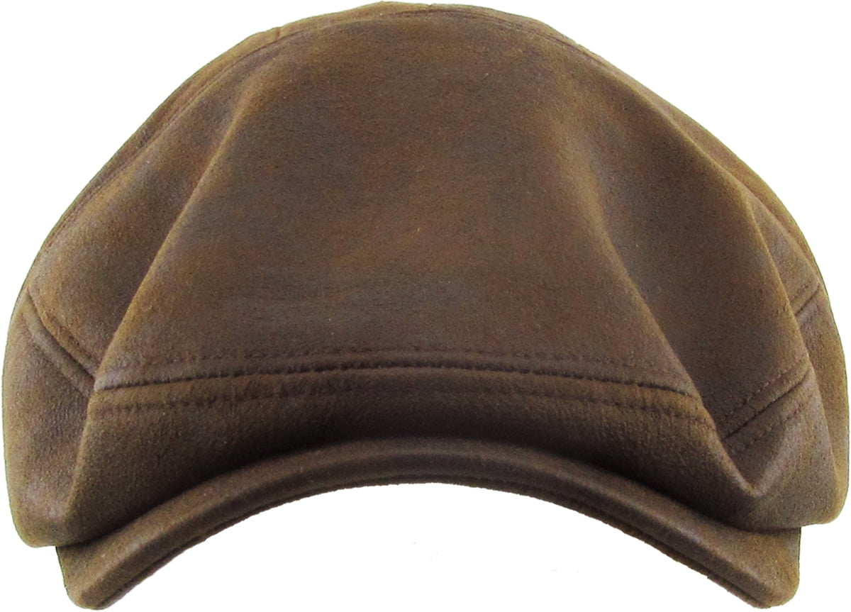 KBETHOS PU Leather Ivy Hat Golf Driving Ascot Winter Flat Cabbie