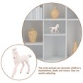 thumbnail image 3 of IFANLANDOR Estatua De Caballo Decorativa Para Hogar Con En Color Crema, 3 of 8