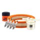 thumbnail image 1 of Kit De Bujías Doble Platino, Filtro De Aire, Filtro De Aceite Y Filtro De Combustible 7 PIEZAS Afinación Sin Aceite Compatible con 626 1983 A 1985 Mazda L4 2.0L, 1 of 3