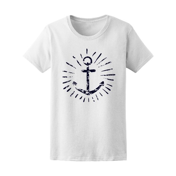 Anchor In Vintage Style Tee Men's -Image by Shutterstock