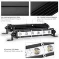 thumbnail image 5 of iMountek 7" LED Light Bar Single Row Offroad Spot Lights 18W Ultra Slim Straight Work Light, 5 of 7