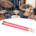 thumbnail image 4 of Brosses à Tambour, Accessoire d'Instrument à Tambour, Tenue Confortable pour Performance, Rouge, 4 of 8