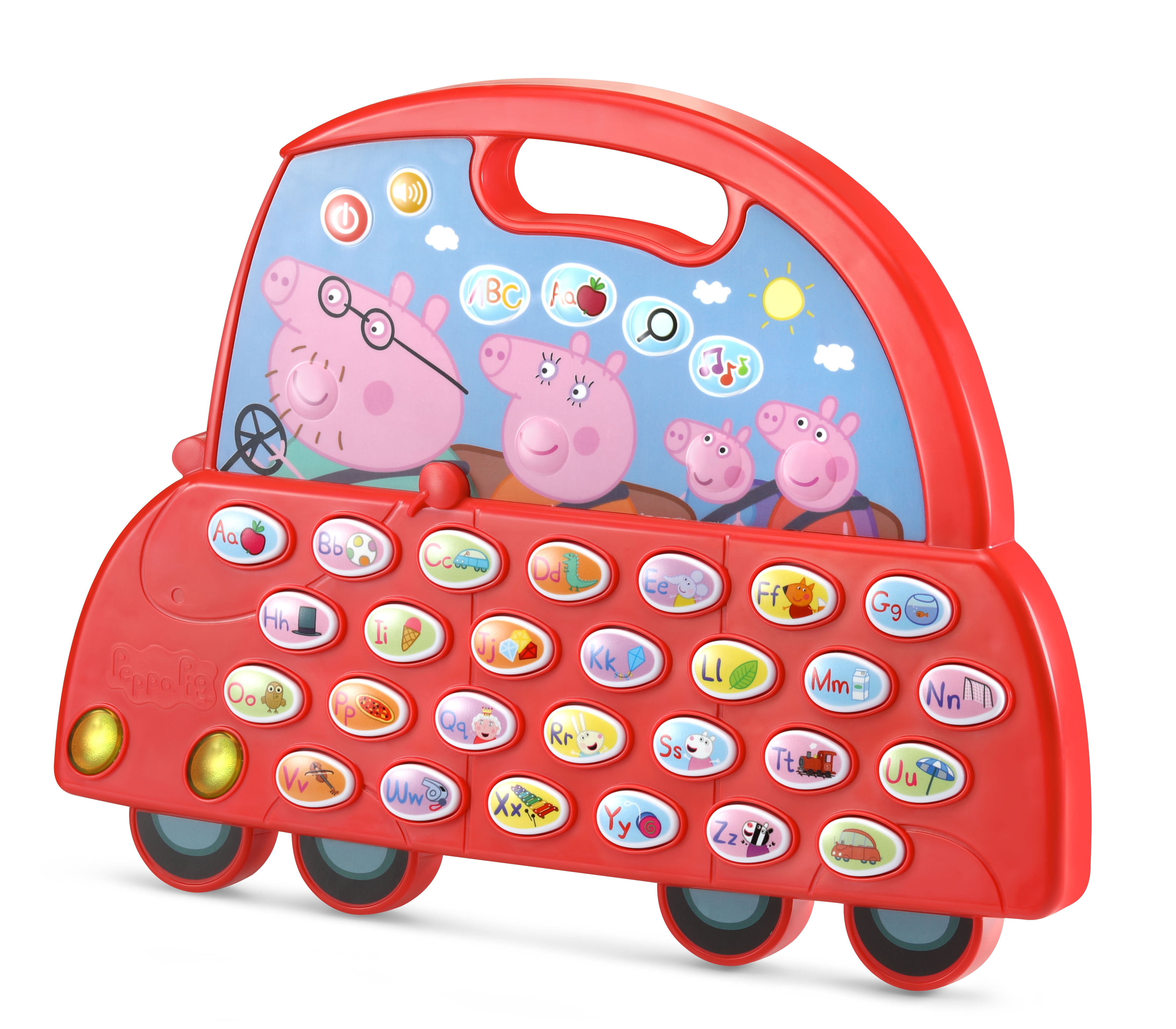 VTech Peppa Pig Let's Chat Learning Phone Blue Kids Holiday Toy Classic