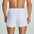thumbnail image 4 of Mareep Board Shorts for Men, M-2XL Men's Solid Drawstring Swim Shorts - Quick Dry Athletic Wading Shorts with Lace-Up Design for Swimming & Beach Swim Briefs for Men, 4 of 7