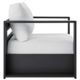 thumbnail image 5 of Modway Tahoe Outdoor Patio Powder-Coated Aluminum 4-Piece Set in Gray White, 5 of 10