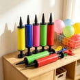 Handheld Balloons Hand Balloon Pump 5 Pack, Portable Manual Inflator for Party Balloons ...