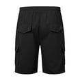 thumbnail image 7 of HCNTES Mens Walkshorts Summer Stretch Hiking Shorts Athletic Shorts with Pocket(Black,XL), 7 of 7