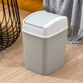 thumbnail image 3 of Bathroom Trash Can, Garbage Bin For Household High-end Toilet Flip With Lid- Living Room Lid-kitchen Garbage Bin, 3 of 6