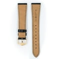 thumbnail image 3 of Hirsch London Alligator Watch Strap - Black - L - 20mm / 16mm - Shiny Gold Buckle - Alligator Leather Band, 3 of 9