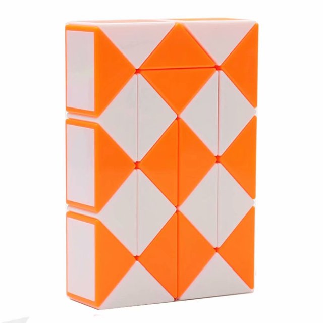 Magic Snake Twist Puzzle Twisty Toy Collection 24 Wedges Magic Ruler