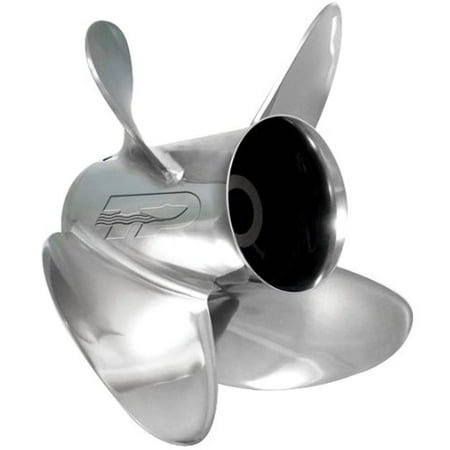 Turning Point Propellers 31431530 Express Mach4 Boat Propeller 13.5 x 15, 4 Blade Stainless Steel Right-Hand Rotation