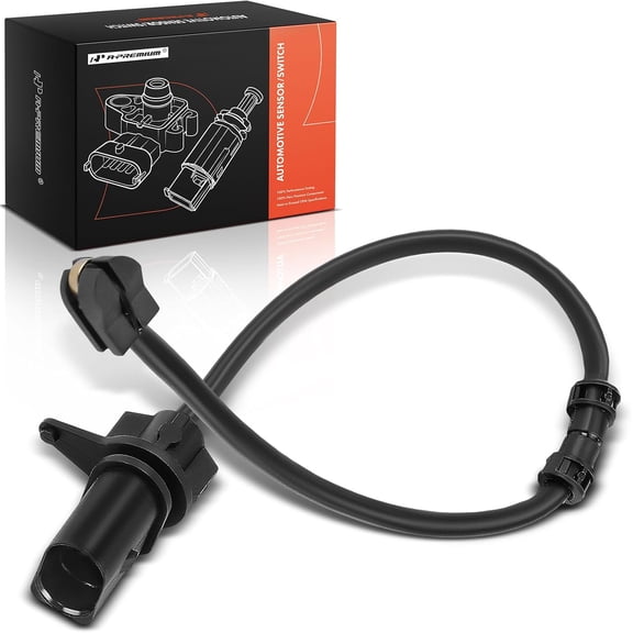 A-Premium Front Driver or Passenger Brake Pad Wear Sensor Compatible with Audi Q5 2018-2024, Q5 Sportback 2021-2024 - Replace# 80A615121A