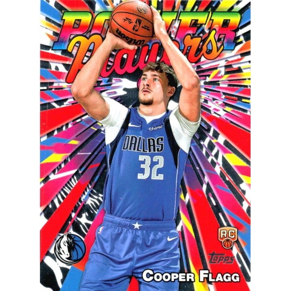 NBA 2025-26 Topps Basketball Power Players Cooper Flagg PP-16 [Rookie]