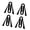 Black, variant on Car Modification Door Closure Interior Sound Insulation Damper Seal Pad Damping Protectors for Car SUV