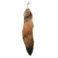 thumbnail image 2 of (2-Pack) Rinsvye Cute Tail Keychain Pendant Key Rings Women Key Ring Holder Wrist Holder for Keys Pompoms Key Chains 1Pcs, 2 of 8