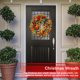 thumbnail image 4 of Worallymy Corona de Navidad, Corona de decoración de Puerta Frontal Guirnalda de Invierno Guirnalda Artificial para Fiesta en casa Exterior Interior Worallymy JD735800294, 4 of 7