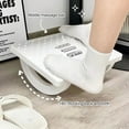 thumbnail image 3 of Ergonomic Rocking Foot Rest with Foot Massage Rollers Easy Assembly Adjustable Angle Posture Support Foot Stool for Office Home, 3 of 8