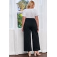 thumbnail image 2 of POGLIP Women's Plus Size Black pants, 2 of 6