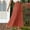 Watermelon Red, variant on BRGZLK Women's Flowy Skirt Summer Solid Color Renaissance Lightweight Casual Boho High Waist Comfortable A-Line Maxi Skirt with Pockets Red S