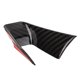 thumbnail image 3 of Embellecedor del volante, estilo de fibra de carbono Embellecedor de la cubierta del volante Marco de la cubierta del volante Rendimiento finamente ajustado, 3 of 10