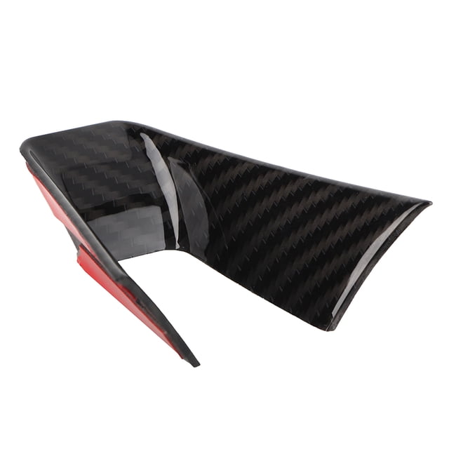 Steering Wheel Cover Trim,Carbon Fiber Style Steering Steering Wheel Trimfor Alfa Steering Wheel Decoration Extended Durability