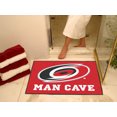 thumbnail image 1 of NHL - Carolina Hurricanes Man Cave All-Star Mat 33.75"x42.5", 1 of 3