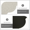 thumbnail image 5 of Waterproof and Oil-proof Placemat Round Desk Placemats Dish Table Settings For Dining Decor Kitchen 4 Pcs, 5 of 6
