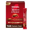 Nescafé Taster's Choice, Light Medium Roast Instant Coffee Packets, 144 Count (8 Boxes of 18)
