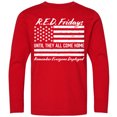 thumbnail image 3 of Inktastic R.e.d. Fridays Until They Come Home Remember Everyone Deployed Long Sleeve Youth T-Shirt, 3 of 5