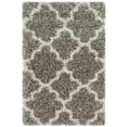 thumbnail image 3 of SAFAVIEH Hudson Jaye Geometric Shag Area Rug, Grey/Ivory, 2' x 3', 3 of 8