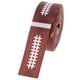 thumbnail image 1 of KAKOWELY 1 rollo de cinta de rugby, cinta deportiva, rollos de cinta de poliéster, cinta con patrón de pelota para envolver regalos DIY, 1 of 4