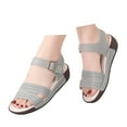 thumbnail image 2 of Mostsola Wedge Shoes for Women Sandals with Arch Support Comfort Soft Sole Summer Slingback Shoes, 2 of 9