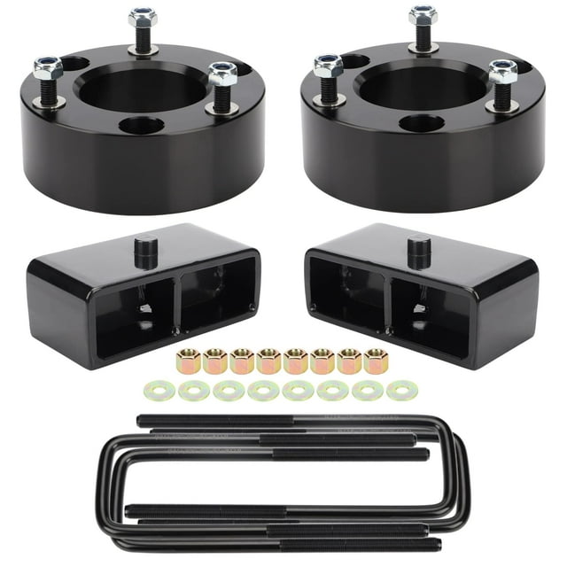 Leveling Lift Kit for 2007-2023 Silverado 1500 Sierra 1500,3 inch Front and 2 inch Rear Strut Spacers Leveling Kit for 2007-2023 Silverado 1500 Sierra 1500