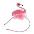 thumbnail image 2 of Diadema con cabeza de flamenco Perfecl rosa para niños y niñas, 2 of 8