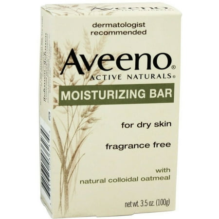AVEENO Active Naturals Moisturizing Bar 3.50 oz (Pack of 6)