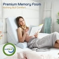 thumbnail image 4 of Nestl Memory Foam Adjustable Wedge Pillows, Cervical Neck Pillow with Cooling Pillow Cover, 4 of 10