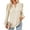 Beige, variant on BadPiggies Women's Blouses Puff Sleeve Tunic Tops V-Neck Long Sleeve Casual Fall Shirts (S, Purple)