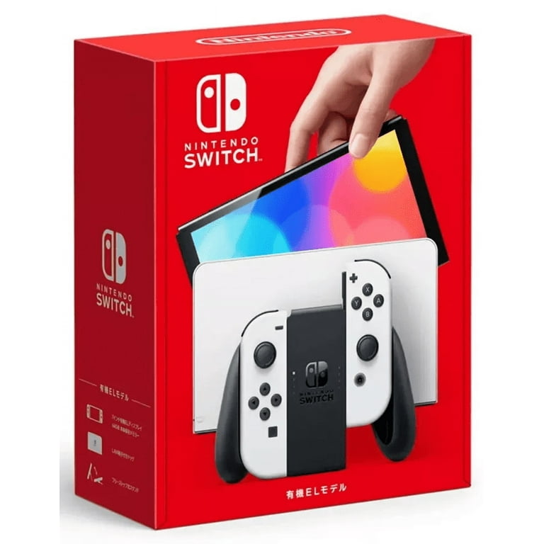 Nintendo Switch OLED White with Super Mario Party Jamboree