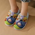 thumbnail image 7 of Kids Winnie The Pooh Slippers Anti-slip Fluffy Fuzzy House Slippers Warm Soft Plush Winter Fluffy House Shoes for Boys Girls, 7 of 7