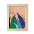 thumbnail image 1 of Aloe s Art Pattern Desktop Adorn Photo Frame Display Art Painting Wooden, 1 of 3